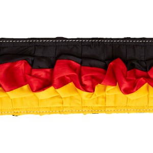 Red, Black & Gold Silk